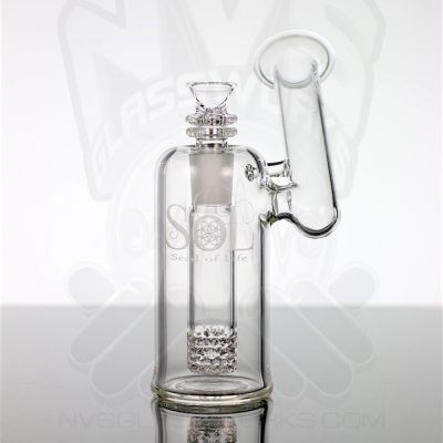 Seed of Life Lace Perc Sidecar Bubbler