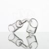 Generic Quartz - 2.5mm Thick Slanted Top Banger - 14F45 view 1