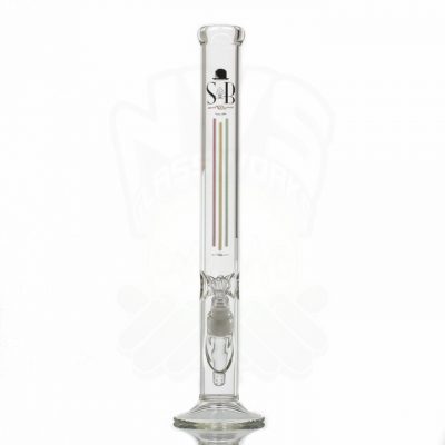 Sheldon Black 19in Grasso Straight - 3 Lines Rasta
