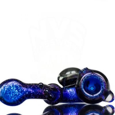 Dichroic Alchemy Dichro Sherlock with Marble - Blue Pink