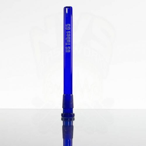 US Tubes 65 6.5in 14-18mm Downstem - Cobalt Blue