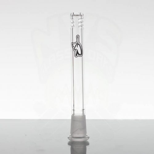 C2 10in 5MM Beaker - Black & White Drip Logo