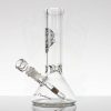C2 10in 7MM Beaker - Black  Drip Logo view 2