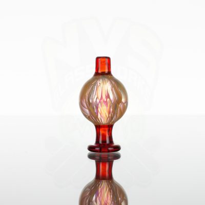 Brian Morter - Fumed Color Tip Bubble Cap - Red Elvis