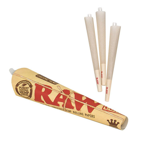 RAW Cones Organic King Size - 3pk