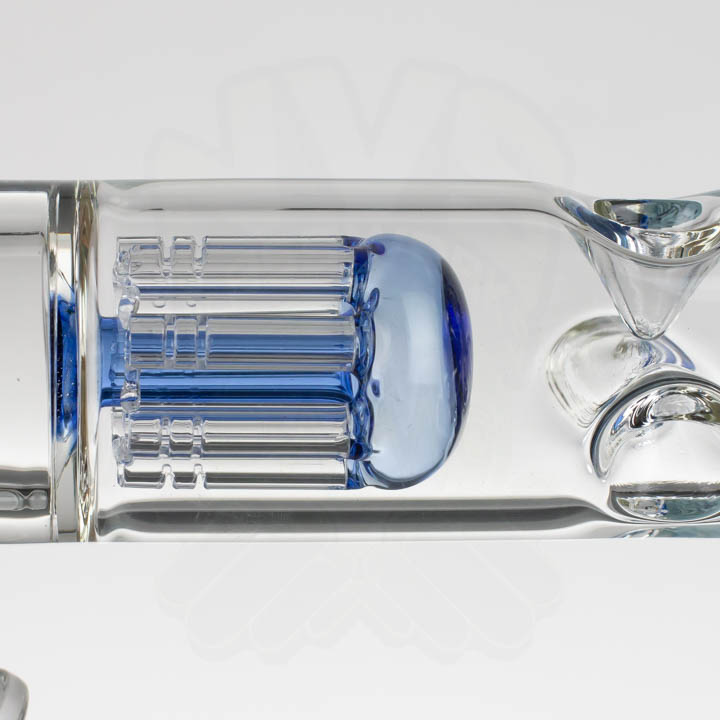 AFM 16in 9mm 8Arm Beaker - Ink Blue - Blue Label | NVS Glassworks