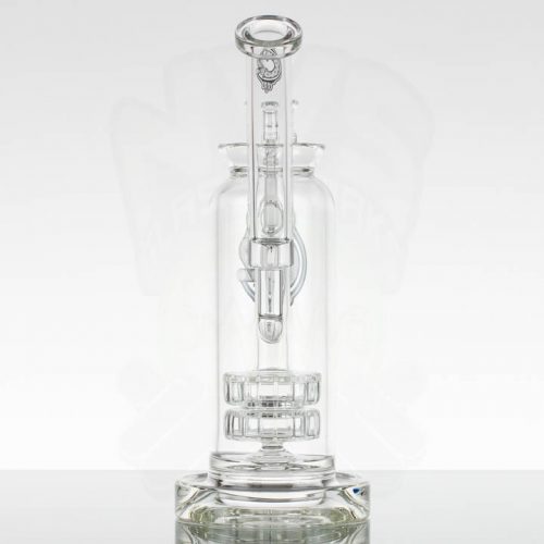 C2 65MM Glass Flush Double Showerhead Bub - Flower of Life -866927-165-0