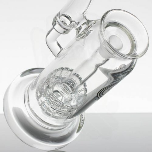 C2 65MM Glass Flush Double Showerhead Bub - Flower of Life -866927-165-0
