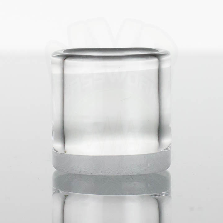 Quartz Insertable Joel Halen 25mm Opaque Quartz Insert with Tweezers | NVS Glassworks