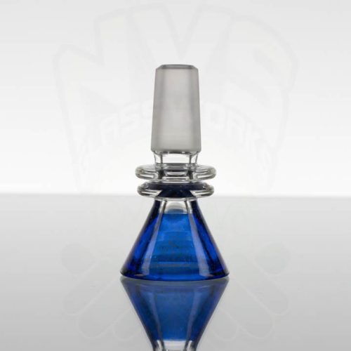 Turtle-Time-Glass-14mm-Slide-Blue-Dichro-Over-Cobalt-867942-40-
