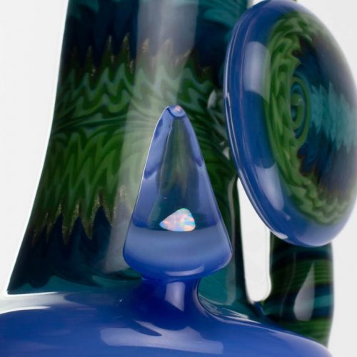 GlassKatCreations Fully Worked DewarBub - Mystique x Everglaze