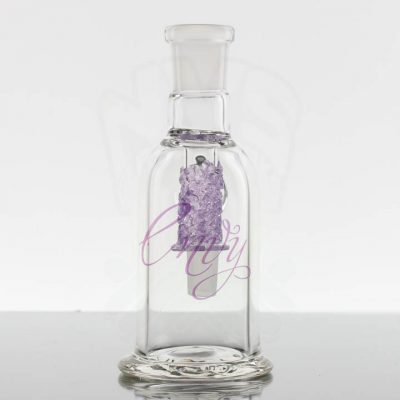 Envy Glass Pop Rocks Dry Catcher 18m90 - Purple Lollipop