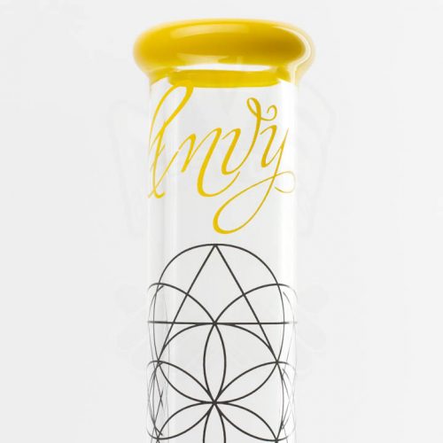 Envy Glass Pop Rocks Recycler - Yellow Crayon