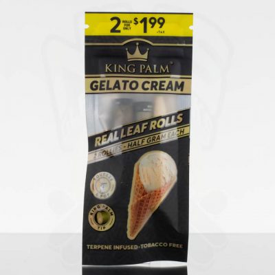 King Palm Gelato Cream Rollies - 2pk