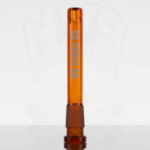 US Tubes 4.5in 45 14-18mm Downstem - Amber