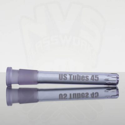 US Tubes 4.5in 45 14-18mm Downstem - Purple