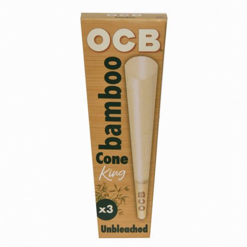 OCB Bamboo Cone - King - 3pk
