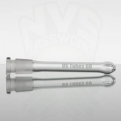 US Tubes 6in 60 14-24mm Downstem - Clear