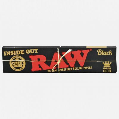 RAW Black Inside Out - King Size Slim