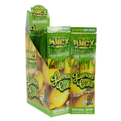 Juicy Hemp Wraps - Lemon Cake