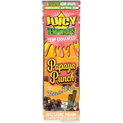 Juicy Hemp Wraps - Papaya Punch