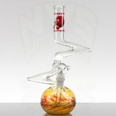 Blowfish-Glassworks-Zig-Zag-Bubble-Bottom-Red-872708