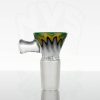 Koji Glass - 18mm Ice Pinch Slide - Green Lagoon view 4