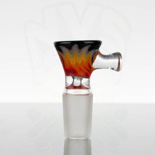 Koji Glass 18mm Slide - Lava Flow Whirl -873073