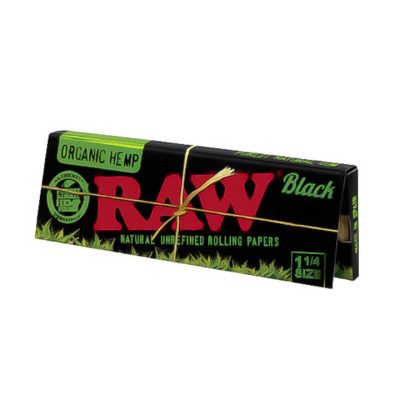 RAW Organic Hemp Black Series - 1 1/4