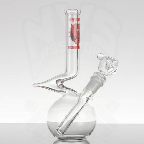 Blowfish-Glassworks-Clear-Spike-Bubble-Bottom-Red-873733