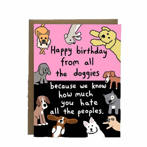 Bangs & Teeth - Happy Birthday From All The Doggies 874215
