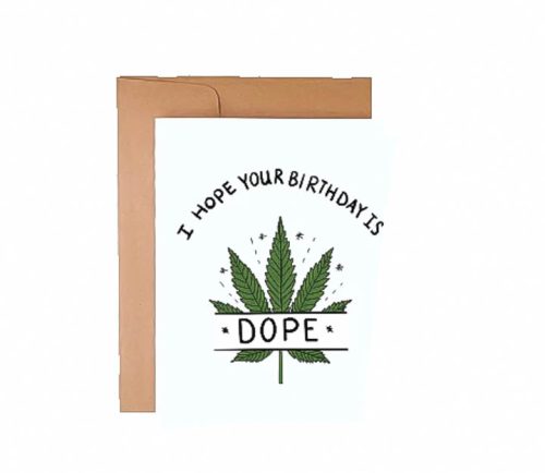Marigold Press - Dope Birthday card 874252