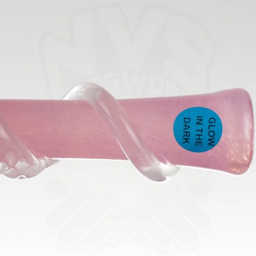 Noble-Glass-11.25in-Pink-Glow-in-the-Dark-Wrap-and-Pink-Base-876411-100