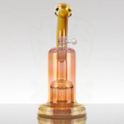 Leisure Gold Fumed 16-Arm Bubbler - Classic Label #2 - 879339 - 330 -12