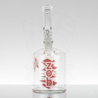 Zob 110M Bubbler - Red Frost Shatter - 879421 - 120 -4