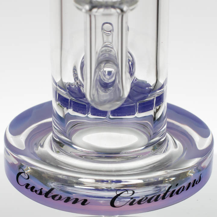 Custom Creations 16in 50mm Single Ratchet - PURPLE MELT - NVS Glassworks