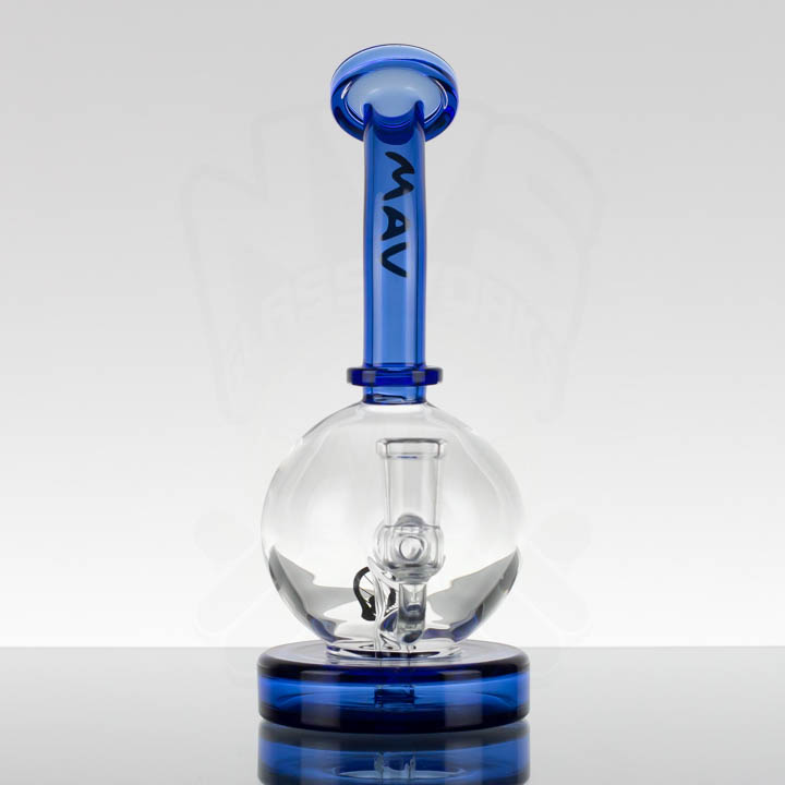 Mav Solar Rig MAV Bulb Rig - Ink Blue at NVS GLASSWORKS!