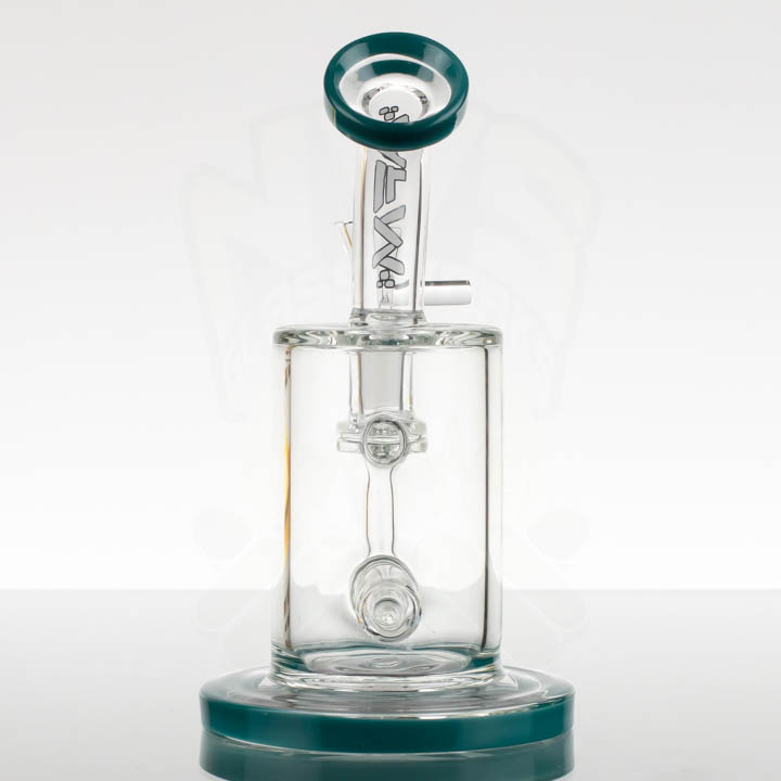 Inline Rigs AFM - 7in Inline Rig - Turquoise - NVS GLASSWORKS