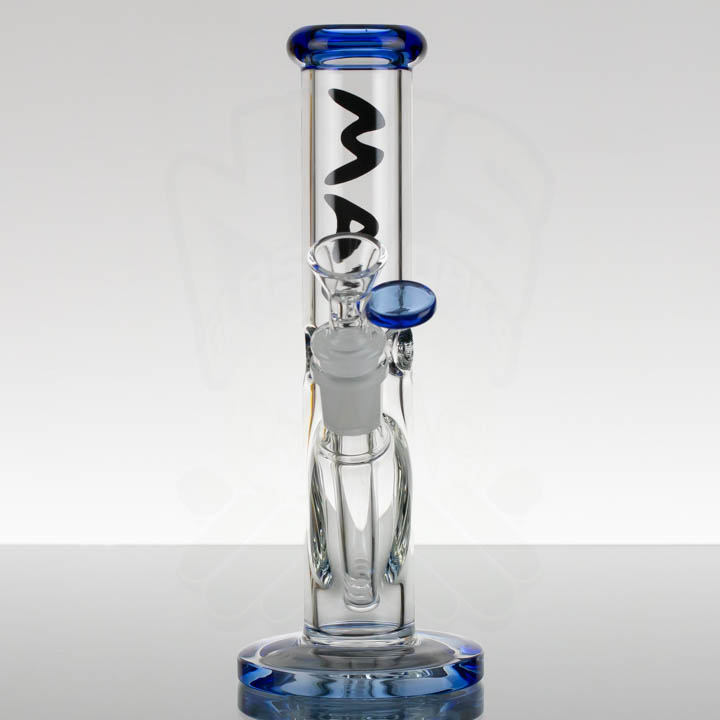 MAV - 8in Mini Straight - Ink Blue - NVS GLASSWORKS