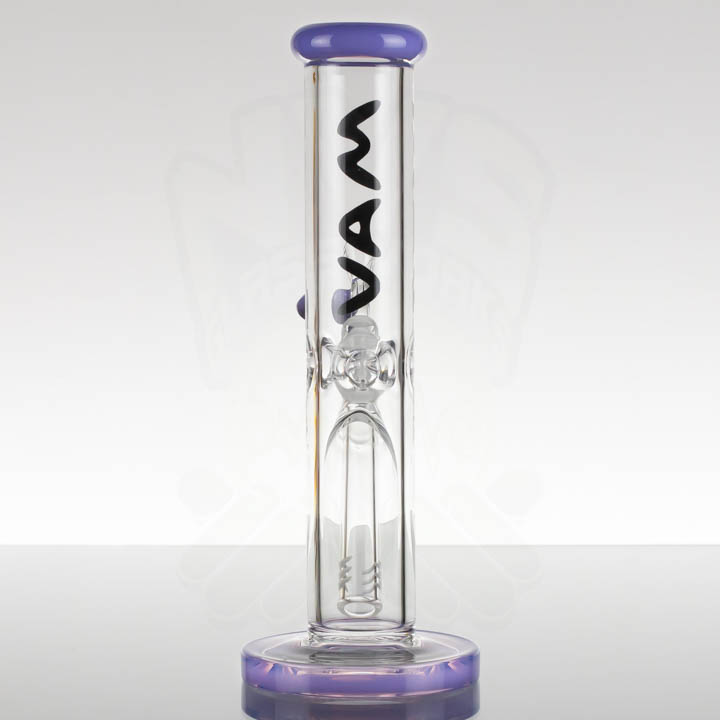 MAV - 8in Mini Straight - Purple - NVS GLASSWORKS