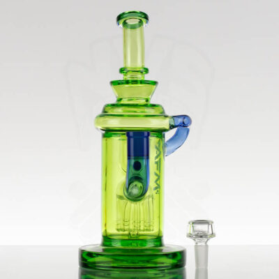AFM - 10in 10-Arm Klein Recycler - Ooze x Ink Blue