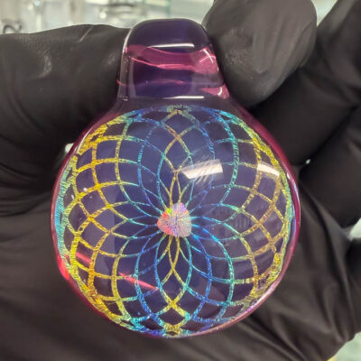 Amorphous Art - Pink Blue Green Multi Torus Opal