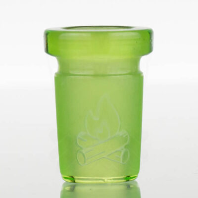 Campfire Quartz - 18mm to 14mm Reducer Adapter - Green