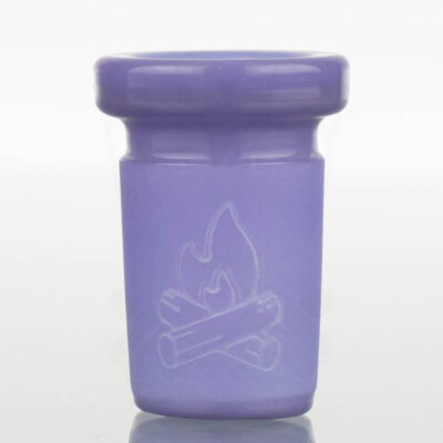 Campfire Quartz - 18mm to 14mm Reducer Adapter - Purple