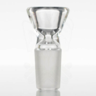 OJ Flame - 18mm Single Hole Slide - Clear