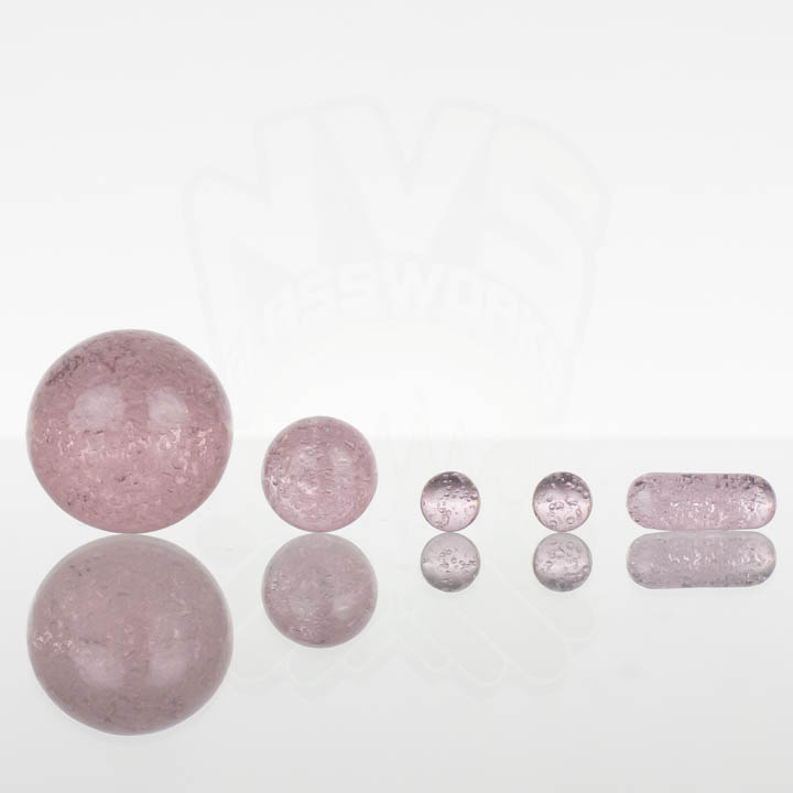 Ruby Pearl Co – 5pc Slurper Marble Set – Pink