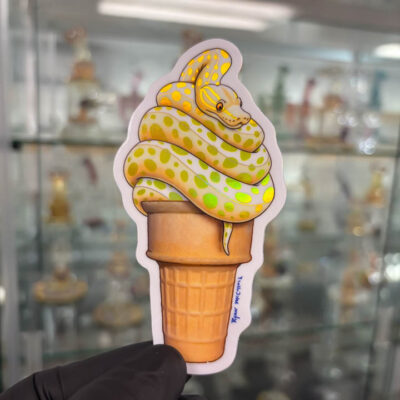 Ryan McCulloch Art Sticker - Sssssoft Seeeeerve