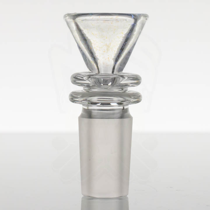 Turtle Time Glass 18MM Slide – Purple Dichro