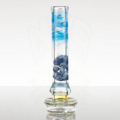 OMG - Puffco Peak Attachment - Glitter Dry Top - Blue Mushroom