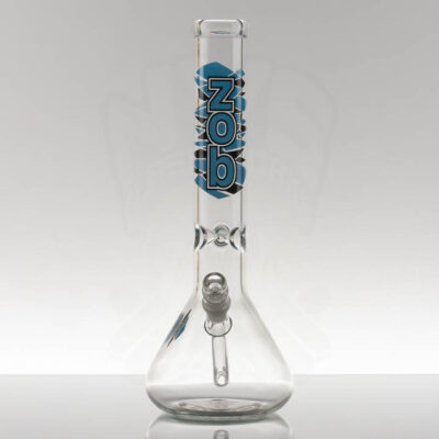 ZOB - 14in OG Beaker - Blue Black Shatter - Cosmetic Blemish